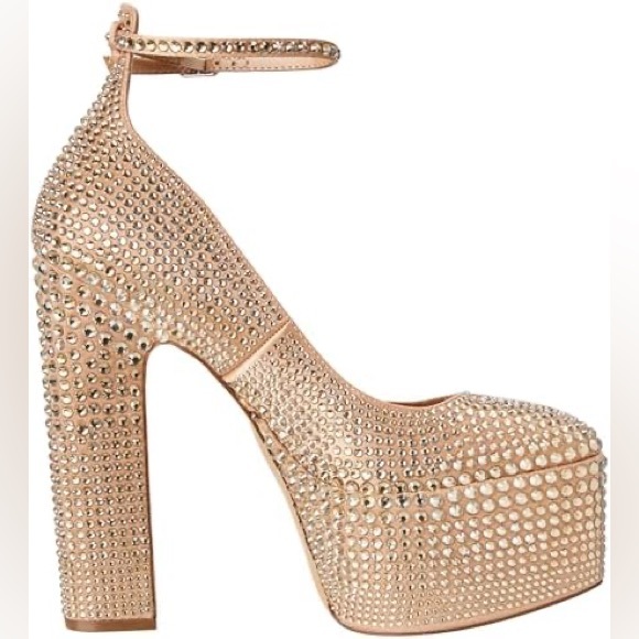 Steve Madden Skyrise rhinestone size 9 - Picture 3 of 6